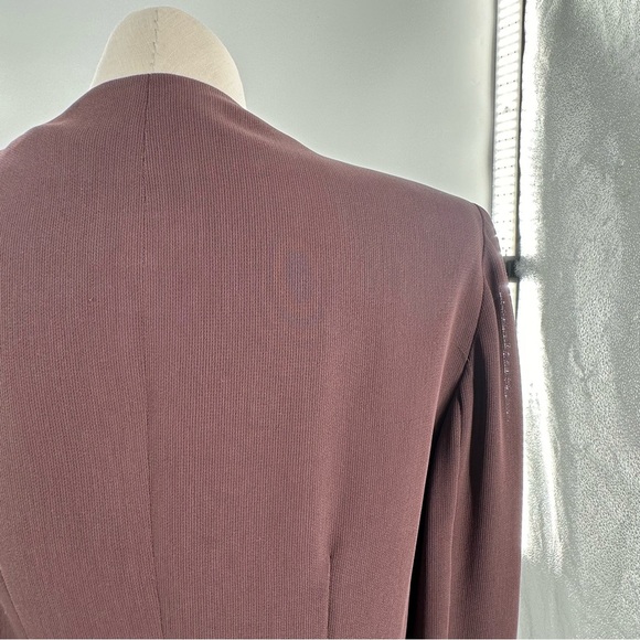 Emanuel Ungaro blazer size 14 48 brown one button with pockets corpcore jacket - Picture 8 of 12